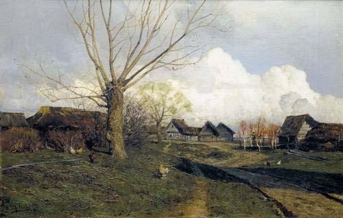 Isaac Levitan Savvinskaya sloboda near Zvenigorod